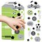 Big Dot of Happiness Goaaal - Soccer - Birthday Party Favor Kids Stickers - 16 Sheets - 256 Stickers